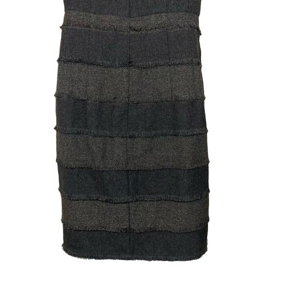 Nanette Lepore Catch Me Feelin Lucky Fringe Tweed Short Sleeve Sheath Dress 10 - Picture 11 of 16